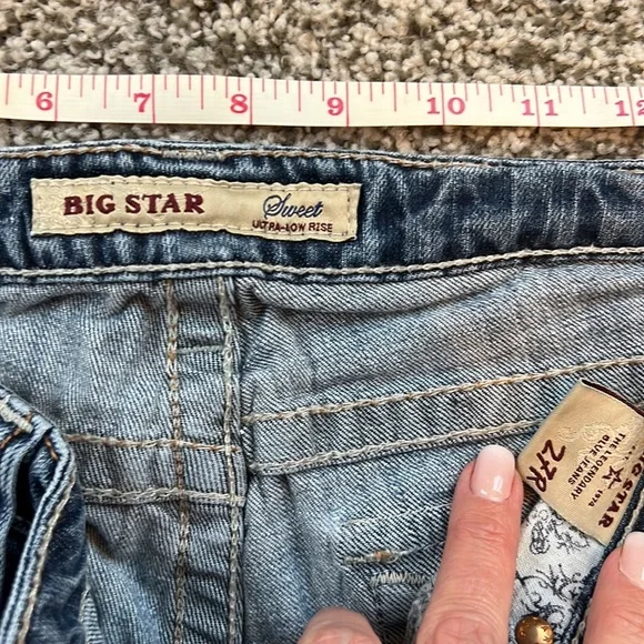 Big Star Denim Jeans - distressed - Picture 2 of 9